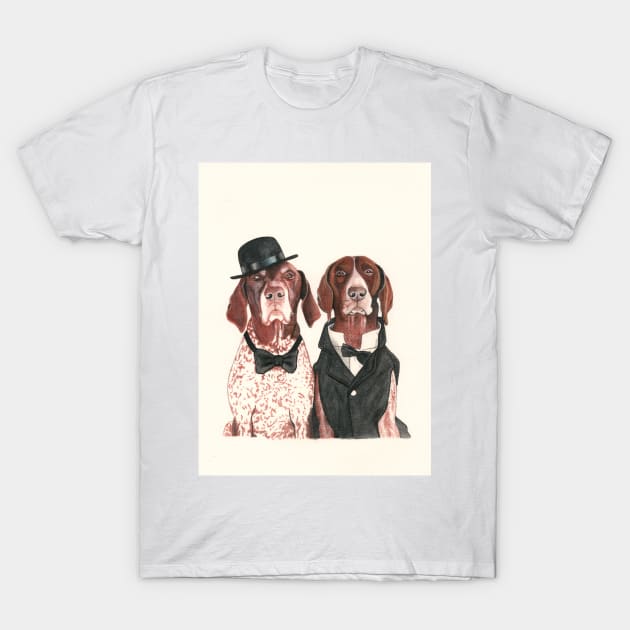 @ifitwags (The pointer brothers) T-Shirt by PaperTigress